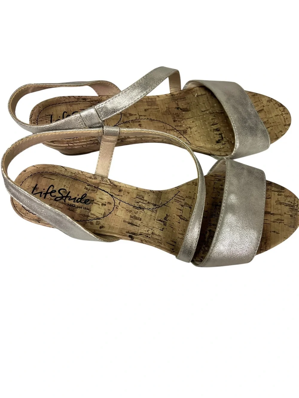 Life Stride shimmery silver